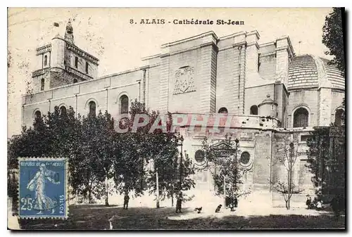 Cartes postales Alais Cathedrale St Jean