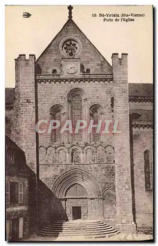 Ansichtskarte AK St Yrieix (Hte Vienne) Porte de l'Eglise