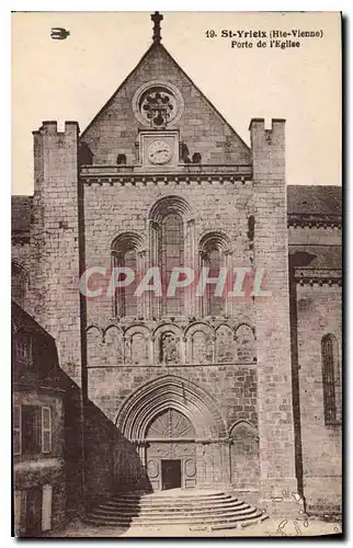 Cartes postales St Yrieix (Hte Vienne) Porte de l'Eglise