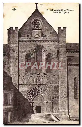 Ansichtskarte AK St Yrieix (Hte Vienne) Porte de l'Eglise