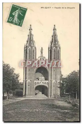 Ansichtskarte AK Arliquet Facade de la Chapelle