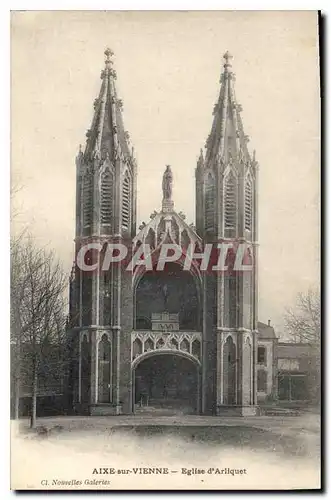 Cartes postales Aixe sur Vienne Eglise d'Arliquet