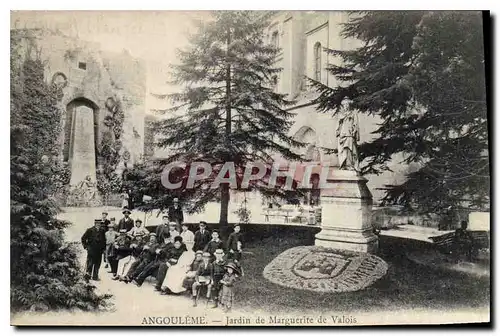 Cartes postales Angouleme Jardin de Marguerite de Valois