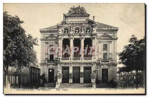 Cartes postales Angouleme Le Theatre