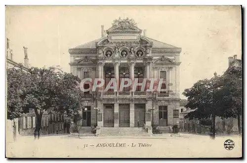 Cartes postales Angouleme Le Theatre