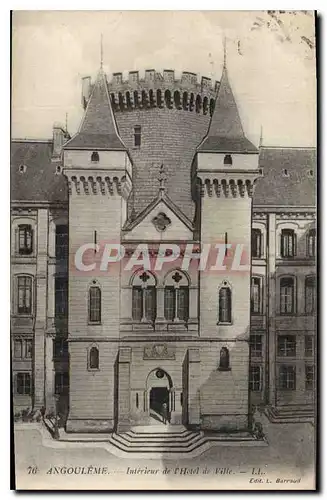 Cartes postales Angouleme Interieur de l'Hotel de Ville