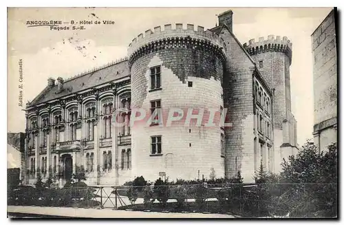 Cartes postales Angouleme Hotel de Ville