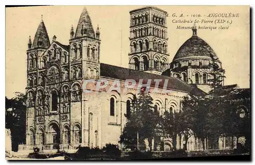Cartes postales Angouleme Cathedrale St Pierre