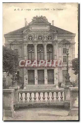 Cartes postales Angouleme Le Theatre