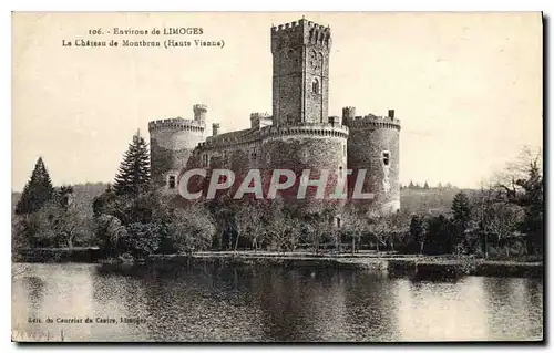 Ansichtskarte AK Environs de Limoges Le Chateau de Montbrun (Haute Vienne)