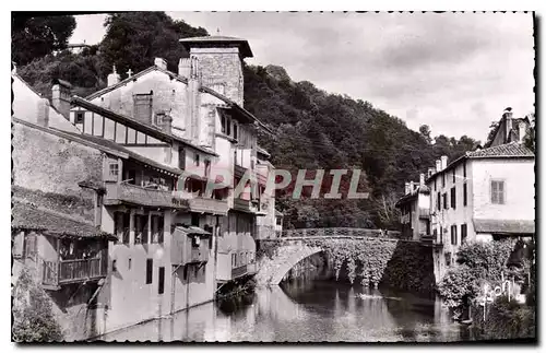 Cartes postales Saint Jean Pied de Port (Bses Pyr) Vieilles Maisons sur la Nive