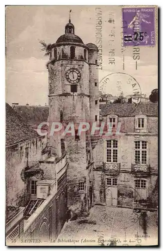 Cartes postales Saintes La Bibliotheque (Ancien Echevinage)