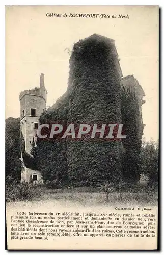 Cartes postales Chateau de Rochefort (Face au Nord)