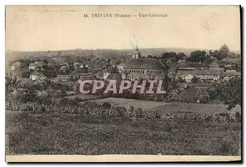 Ansichtskarte AK Treigny (Yonne) Vue generale