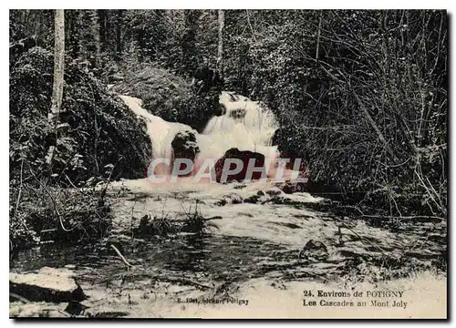 Cartes postales Environs de Potigny Les Cascades au Mont Joly