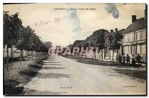 Cartes postales Charmoy Grande Route de Joigny