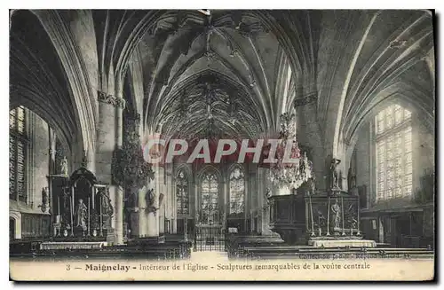 Cartes postales Maignelay Interieur de l'Eglise