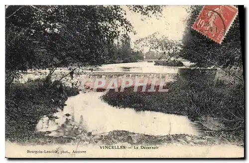 Cartes postales Vicelles Le Deversoir