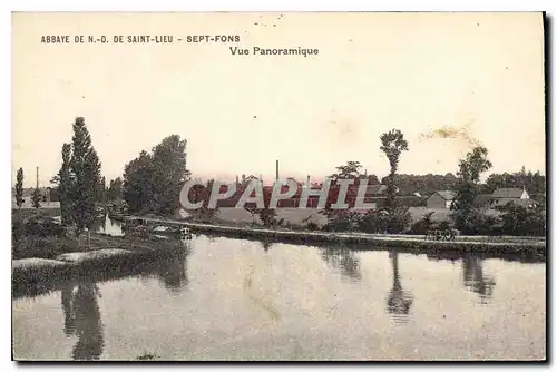 Cartes postales Abbaye de N O de Saint Lieu Sept Fons Vue Panoramique