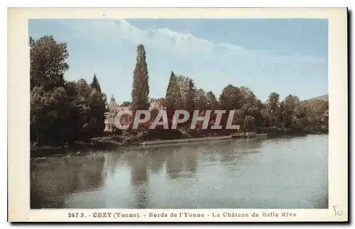 Cartes postales Cezy (Yonne) Bords de l'Yonne