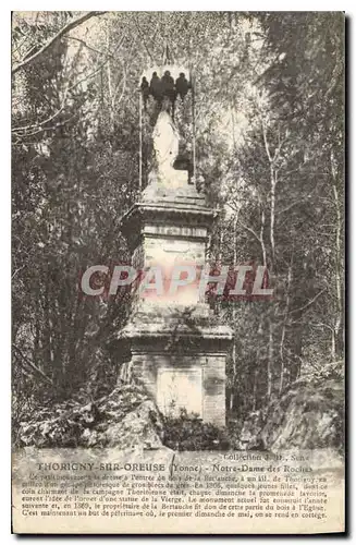 Cartes postales Thorigny sur Oreuse (Yonne) Notre Dame des Roches