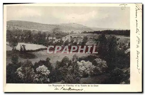 Cartes postales La Montagne de Vexclay et la Vallee de la Cuse