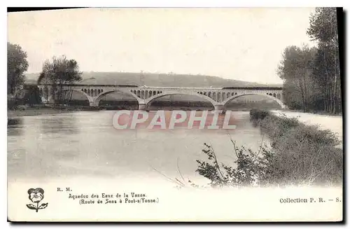 Cartes postales Aqueduc des Eaux de la Vance (Route de Sens a Pont Yonne)