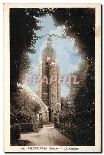 Cartes postales Villeblevin (Yonne) Le Clocher