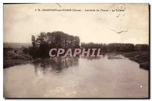 Ansichtskarte AK Champigny sur Yonne(Yonne) Les bords de l'Yonne