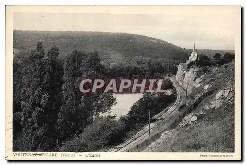 Ansichtskarte AK Voutenay sur Cure Yonne L'Eglise