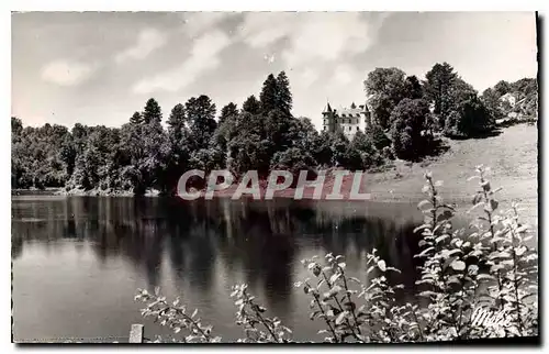 Ansichtskarte AK Barrage et lac Artificiel du Crescent Yonne Le Chateau de Railly