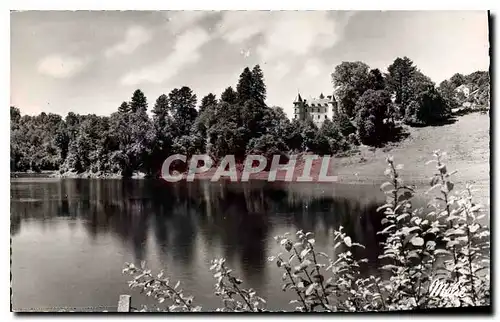 Cartes postales Barrage et lac Artificiel du Crescent Yonne Le Chateau de Railly