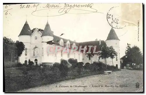 Cartes postales Chateaux de l'Avallonnais Abbaye de Marcilly les Avallon