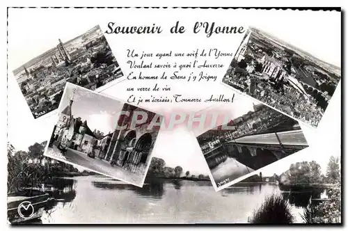 Cartes postales Souvenir de l'Yonne