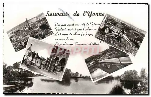 Cartes postales Souvenir de l'Yonne