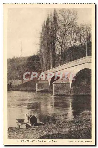 Cartes postales Voutenay Pont sur la Cure