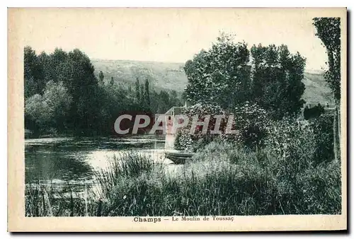 Cartes postales Champs Le Moulin de Toussac