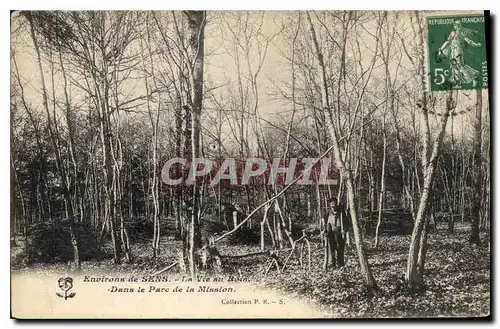 Ansichtskarte AK Environs de Sens La Vie au Bois Dans le Parc de la Mission