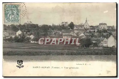 Cartes postales Saint Agnan Yonne Vue generale