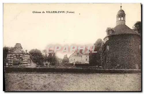 Cartes postales Chateau de Villeblevin Yonne