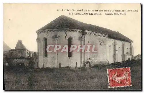 Ansichtskarte AK Ancien Prieure de St Jean les Bons Hommes a Sauvigny le Bois