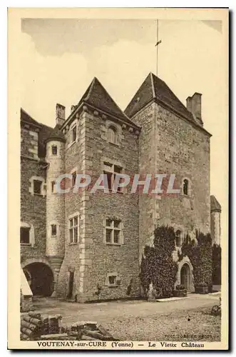 Cartes postales Voutenay sur Cure Yonne Le Vieux Chateau