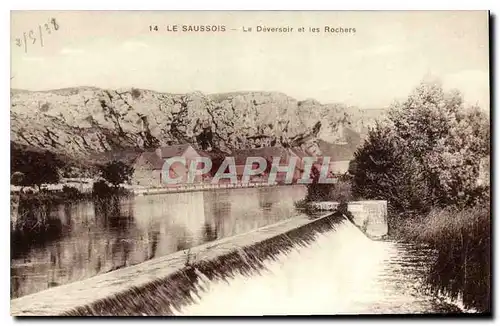 Cartes postales Le Saussois Le Deversoir et les Rochers