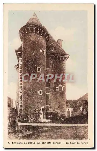 Ansichtskarte AK Environs de l'Ise sur Serein Yonne La Tour de Pancy