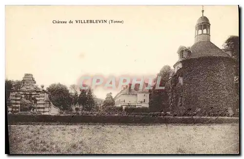 Cartes postales Chateau de Villeblevin Yonne