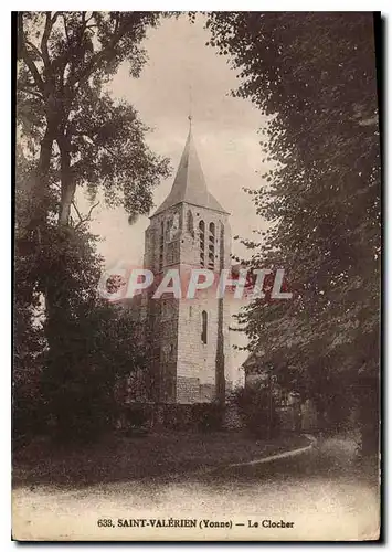 Cartes postales Saint Valerien Yonne Le Clocher