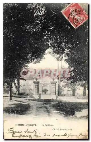 Cartes postales Sainte Pallaye Le Chateau