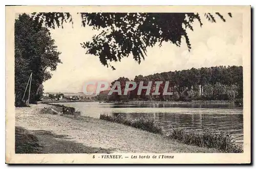 Cartes postales Vinneuf Les bords de l'Yonne