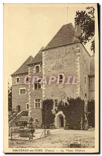Cartes postales Voultenay sur Cure Yonne Le Vieux Chateau