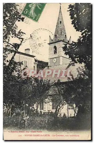 Cartes postales Notre Dame du Laus Le Couvent vue interieure